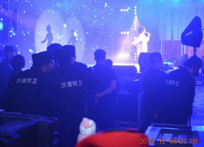 蔡琴、東來(lái)東往演唱會(huì)護(hù)衛(wèi)